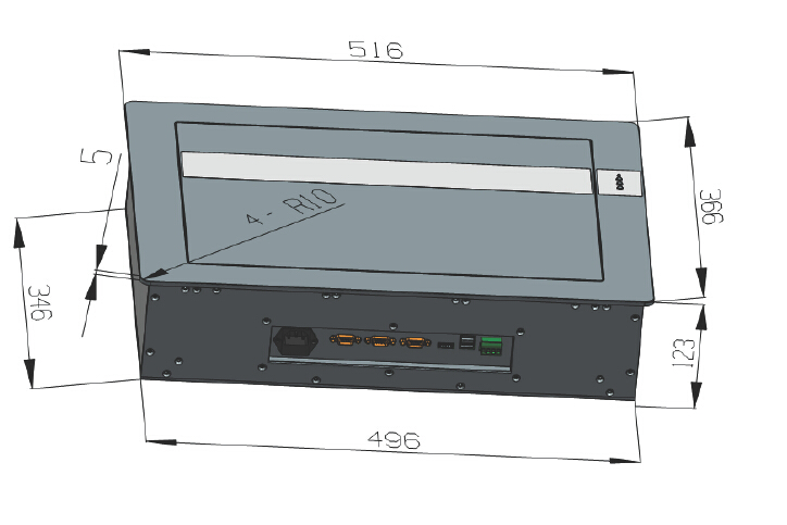 GlavCom LCD FlipUp 1